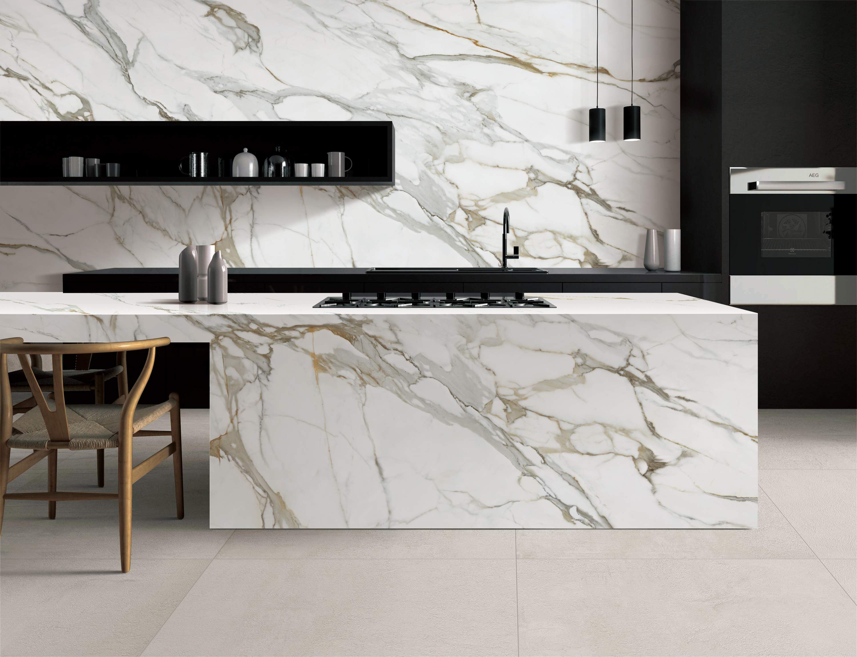 Calacatta Solaris Application